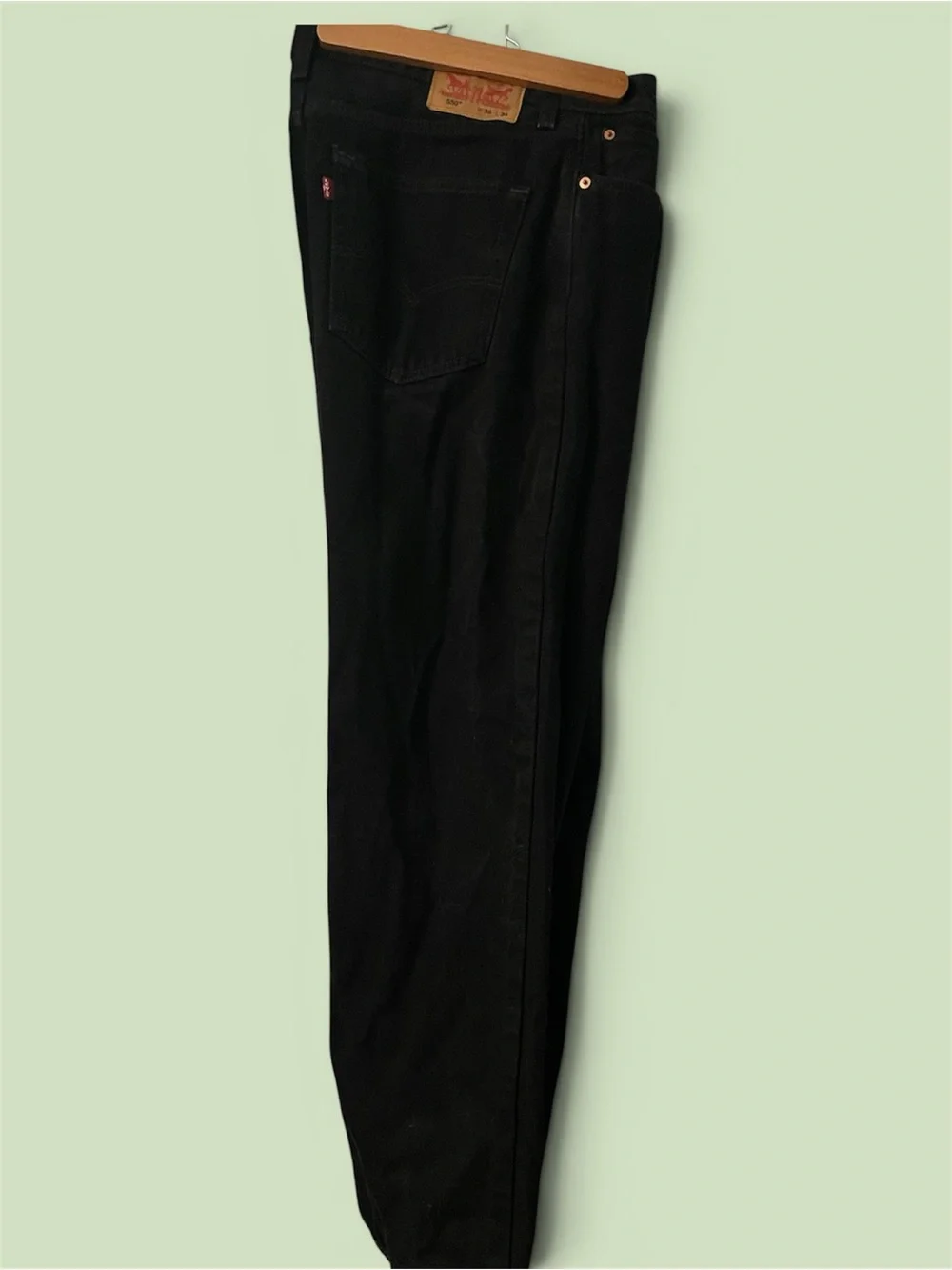 Levi 550 Classic Black Jeans Size 36/34